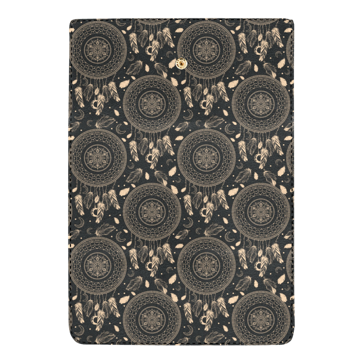 Dream Catcher Mandala Boho Moon Women's Trifold Wallet