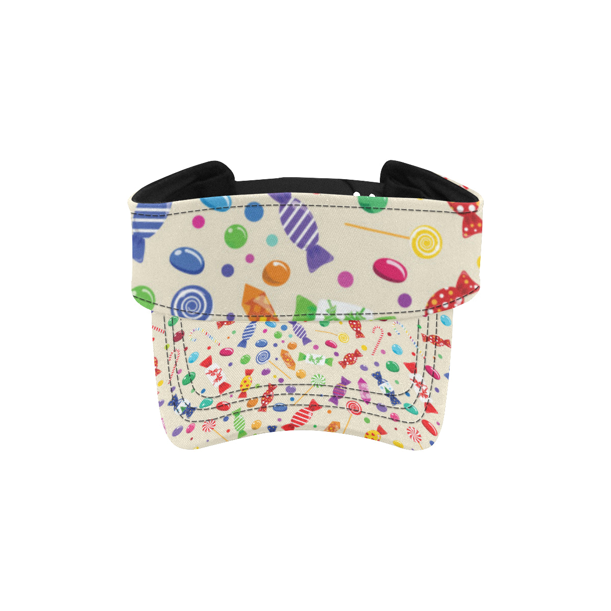 Candy Pattern Print Design 04 Unisex Sun Visor
