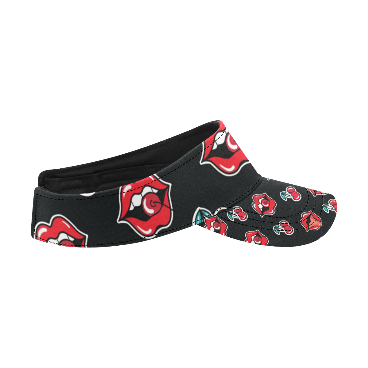 Cherry Pattern Print Design CH04 Unisex Sun Visor