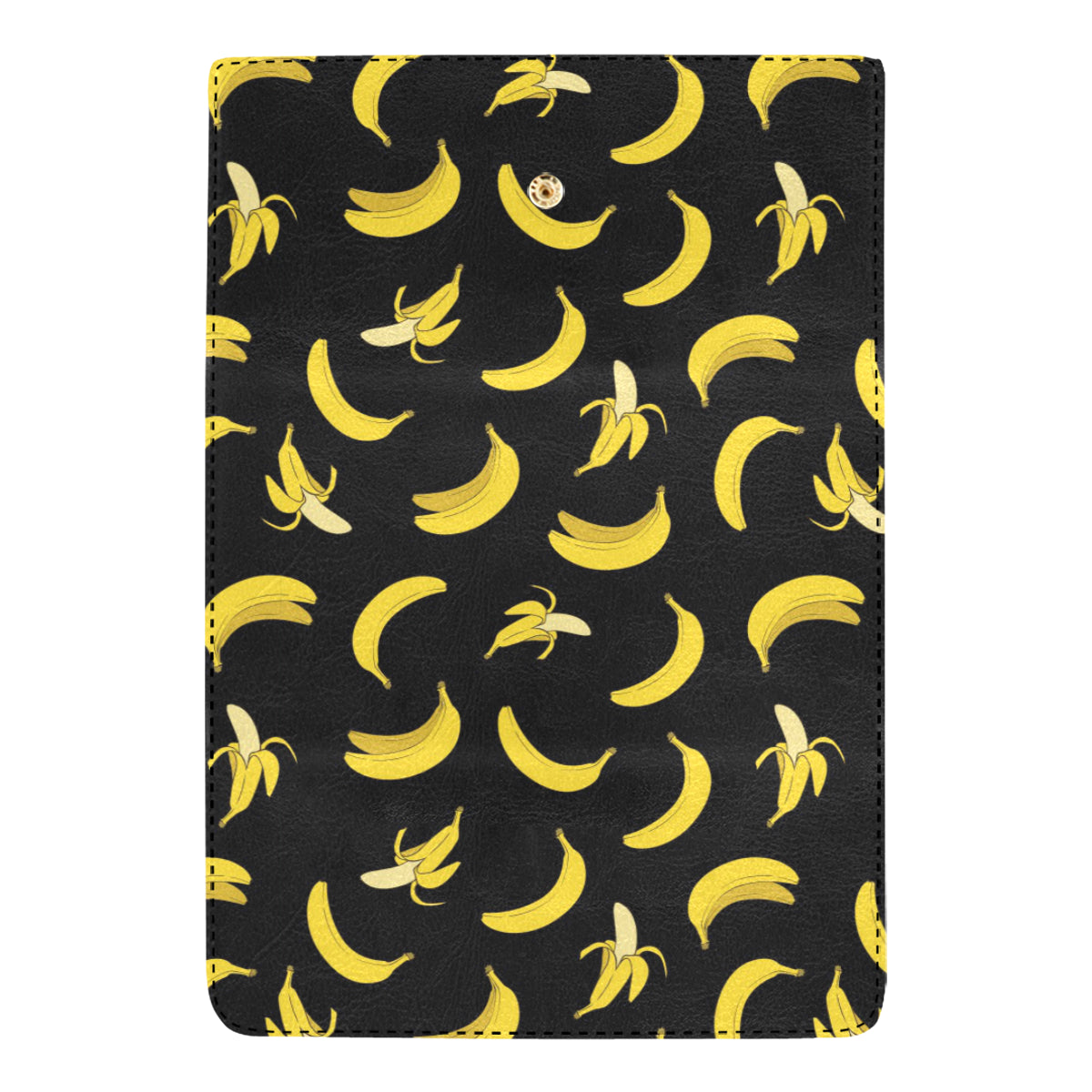 Banana Pattern Print Design BA05 Women's Trifold Wallet