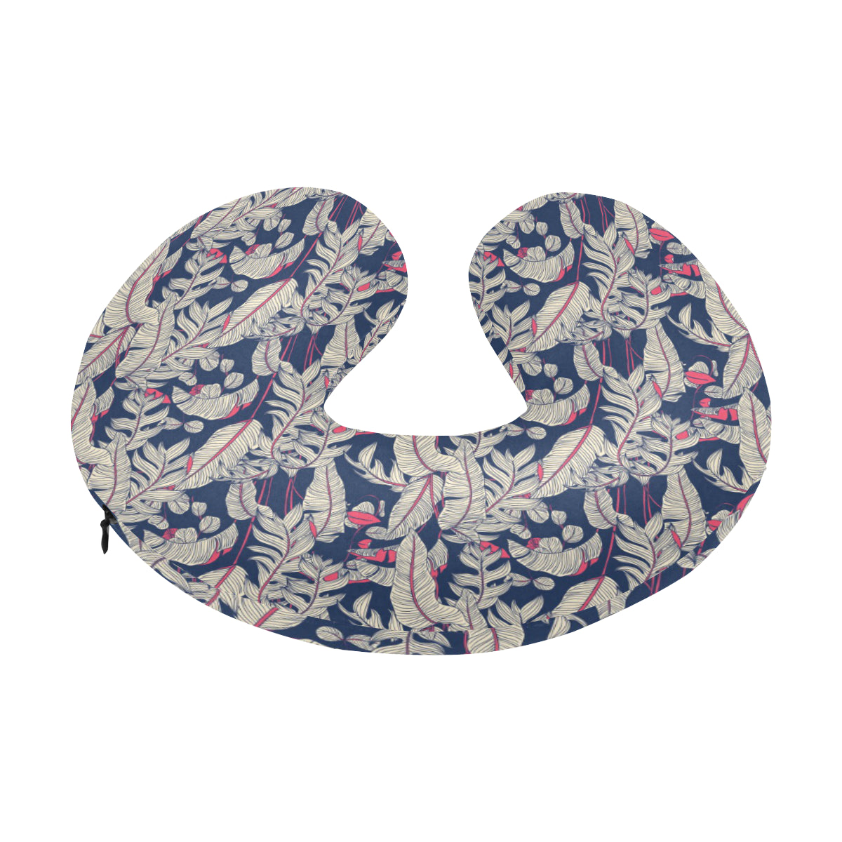 Bird Of Paradise Pattern Print Design 03 U-Shaped Travel Neck Pillow