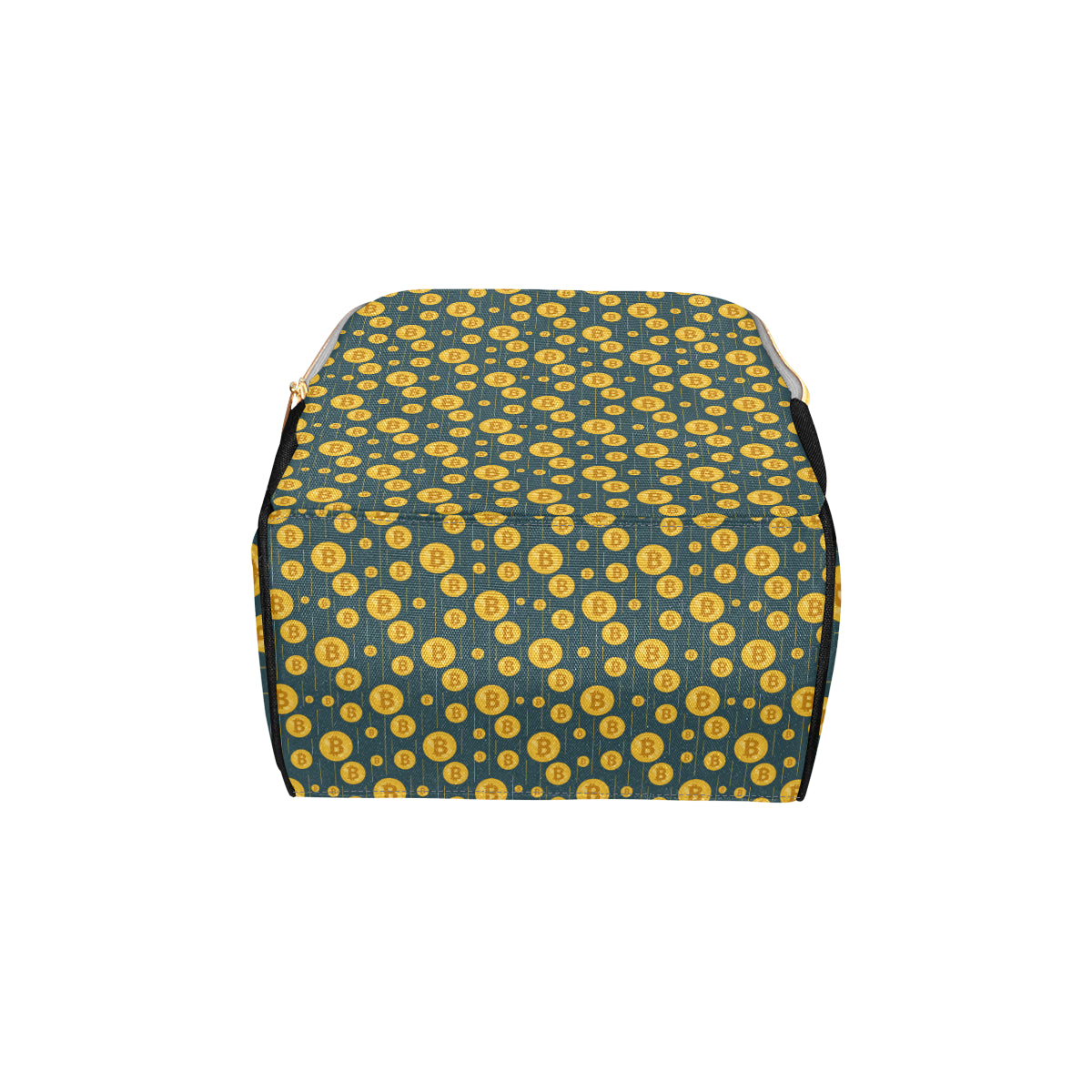 Bitcoin Pattern Print Design 01 Diaper Bag Backpack
