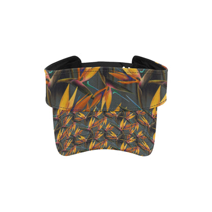 Bird Of Paradise Pattern Print Design 01 Unisex Sun Visor