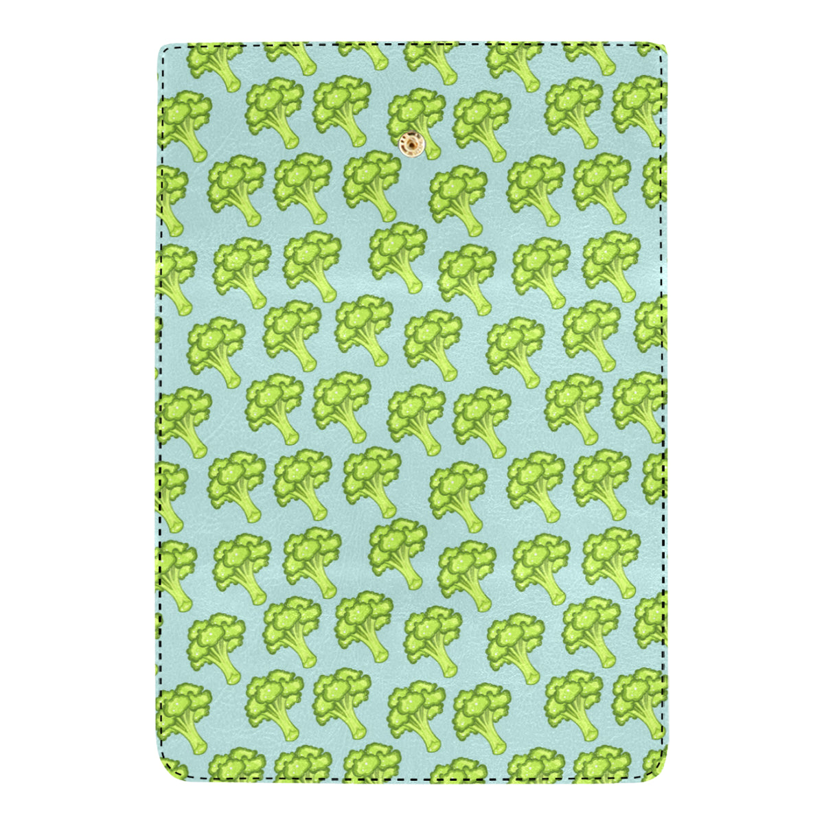 Broccoli Pattern Print Design 02 Women's Trifold Wallet