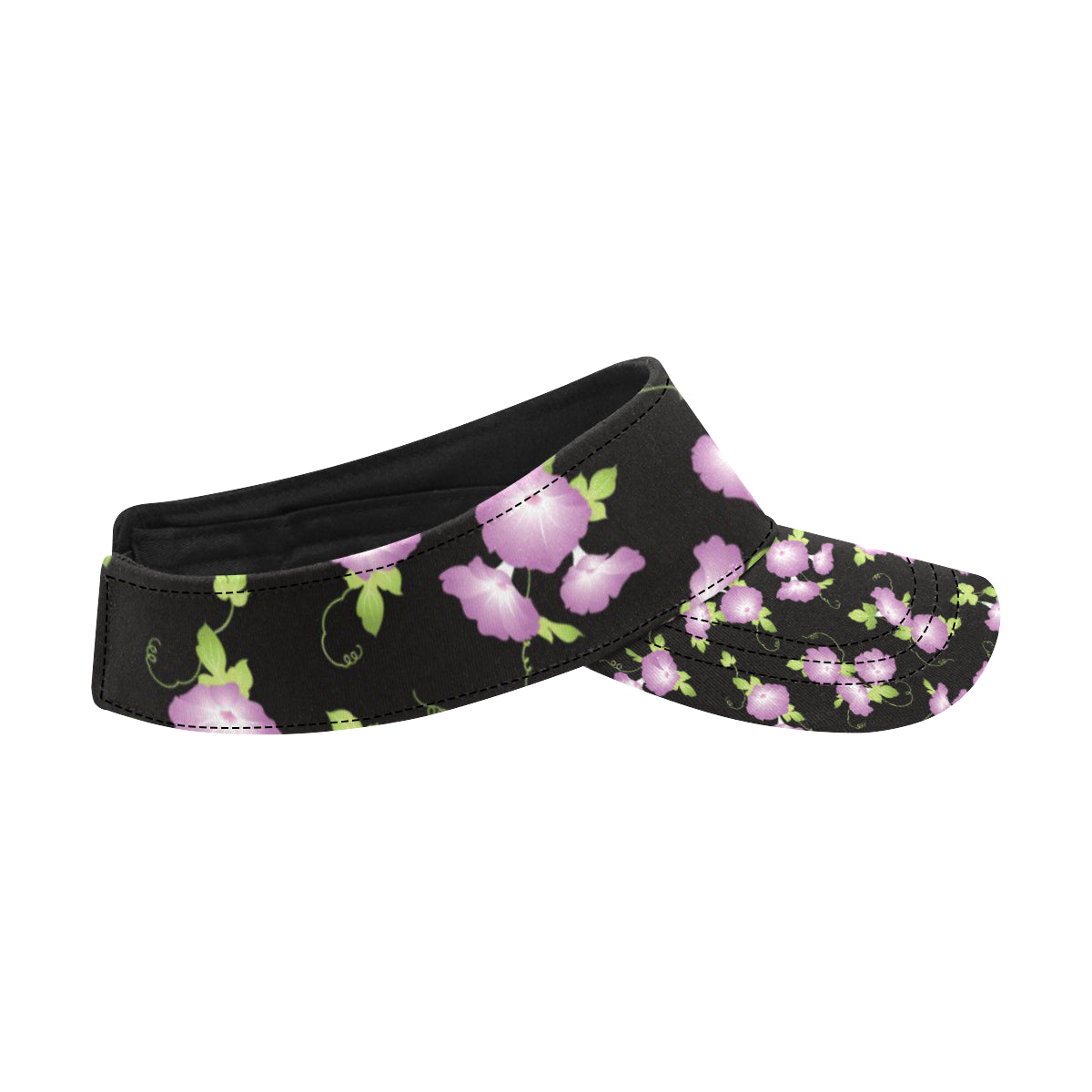 Morning Glory Pattern Print Design MG02 Unisex Sun Visor