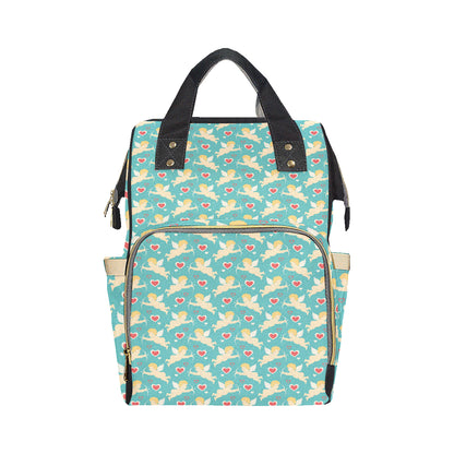 Cupid Pattern Print Design 01 Diaper Bag Backpack