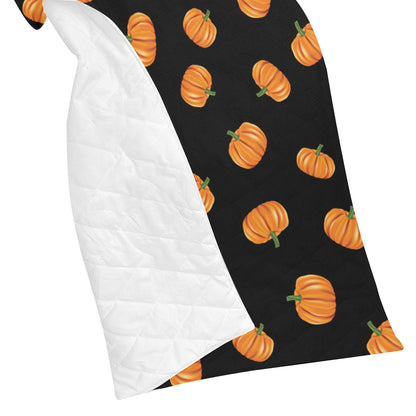 Pumpkin Pattern Print Design A05 Premium Quilt