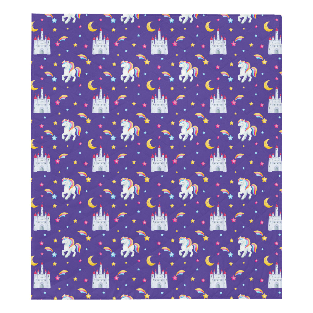 Unicorn Casttle Premium Quilt