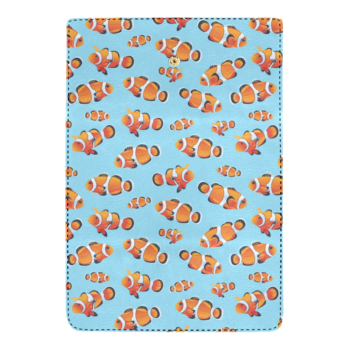 Clownfish Pattern Print Design 01 Women's Trifold Wallet