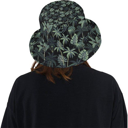 Rainforest Pattern Print Design RF02 Unisex Bucket Hat