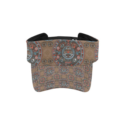 Calendar Aztec Design Print Pattern Unisex Sun Visor