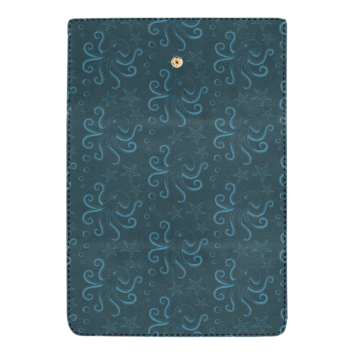 Octopus Pattern Print Design A05 Women's Trifold Wallet