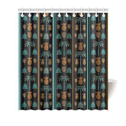 Hawaiian Themed Pattern Print Design H023 Shower Curtain