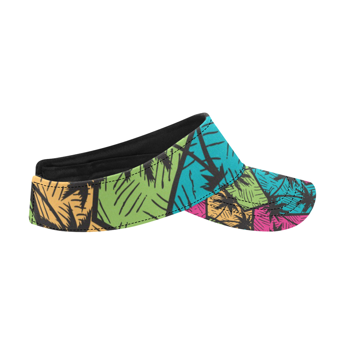 Palm Tree Pattern Print Design PT09 Unisex Sun Visor