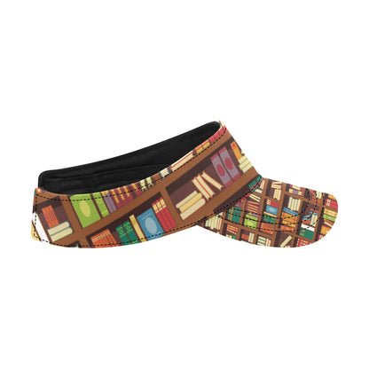Book Pattern Print Design 06 Unisex Sun Visor