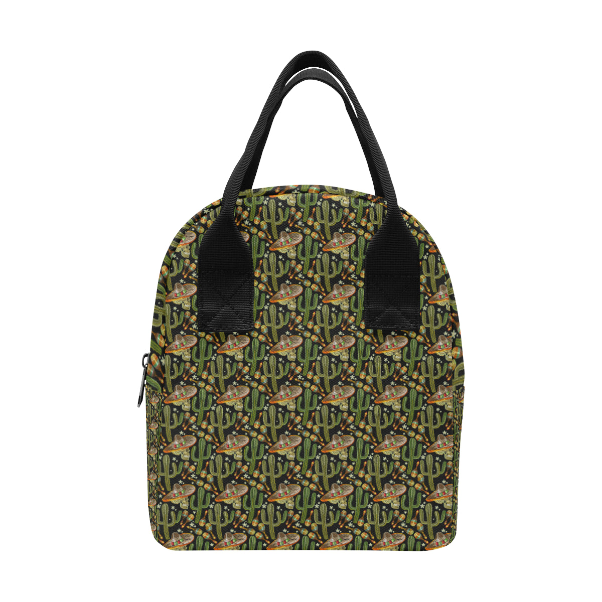 Western Style Print Insulated Lunch Bag