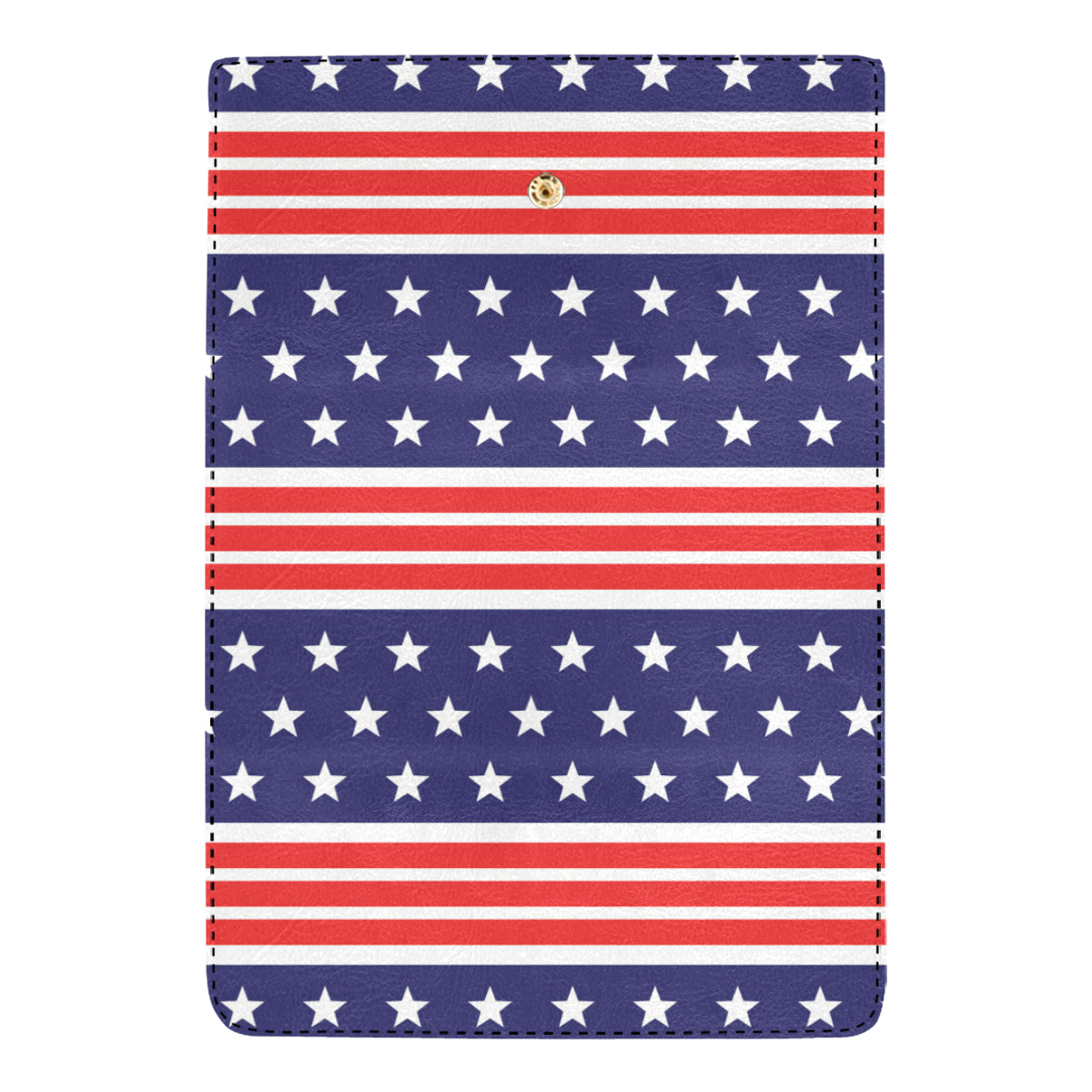 Patriotic Pattern Print Design A04 Women's Trifold Wallet
