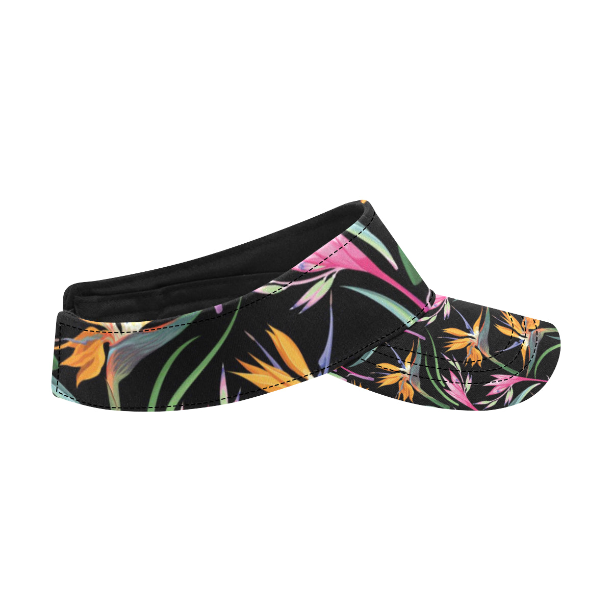 Tropical Flower Pattern Print Design TF017 Unisex Sun Visor