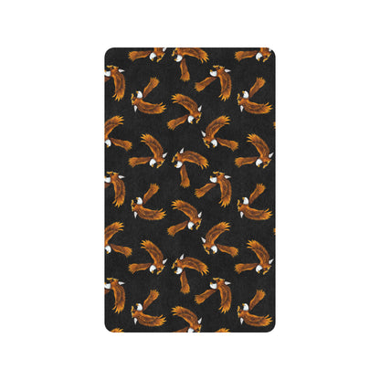 Eagles Print Pattern Rubber Doormat
