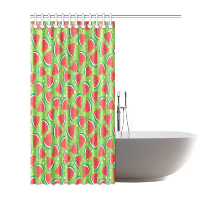 Watermelon Pattern Print Design WM05 Shower Curtain