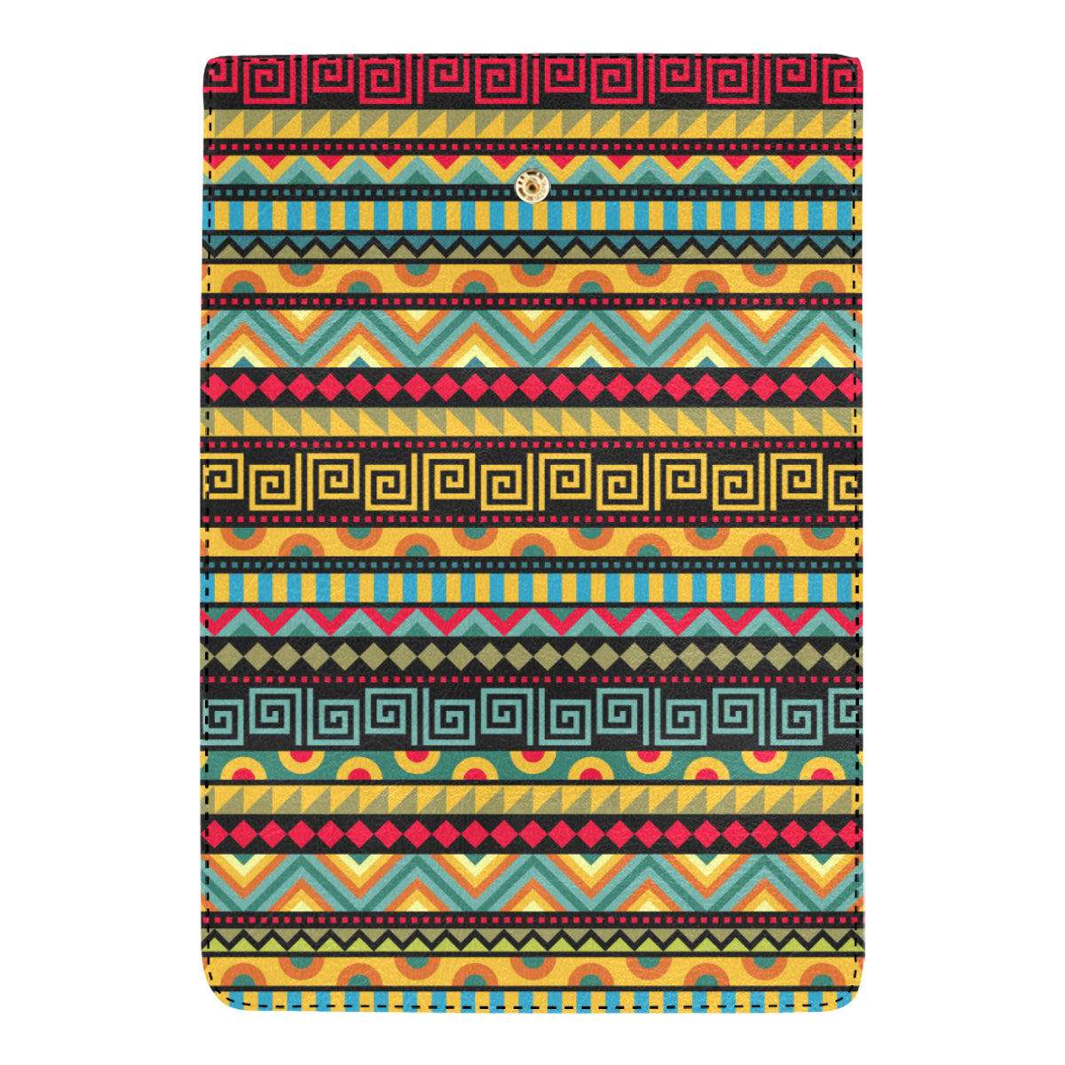 African Pattern Print Design 03 Women's Trifold Wallet