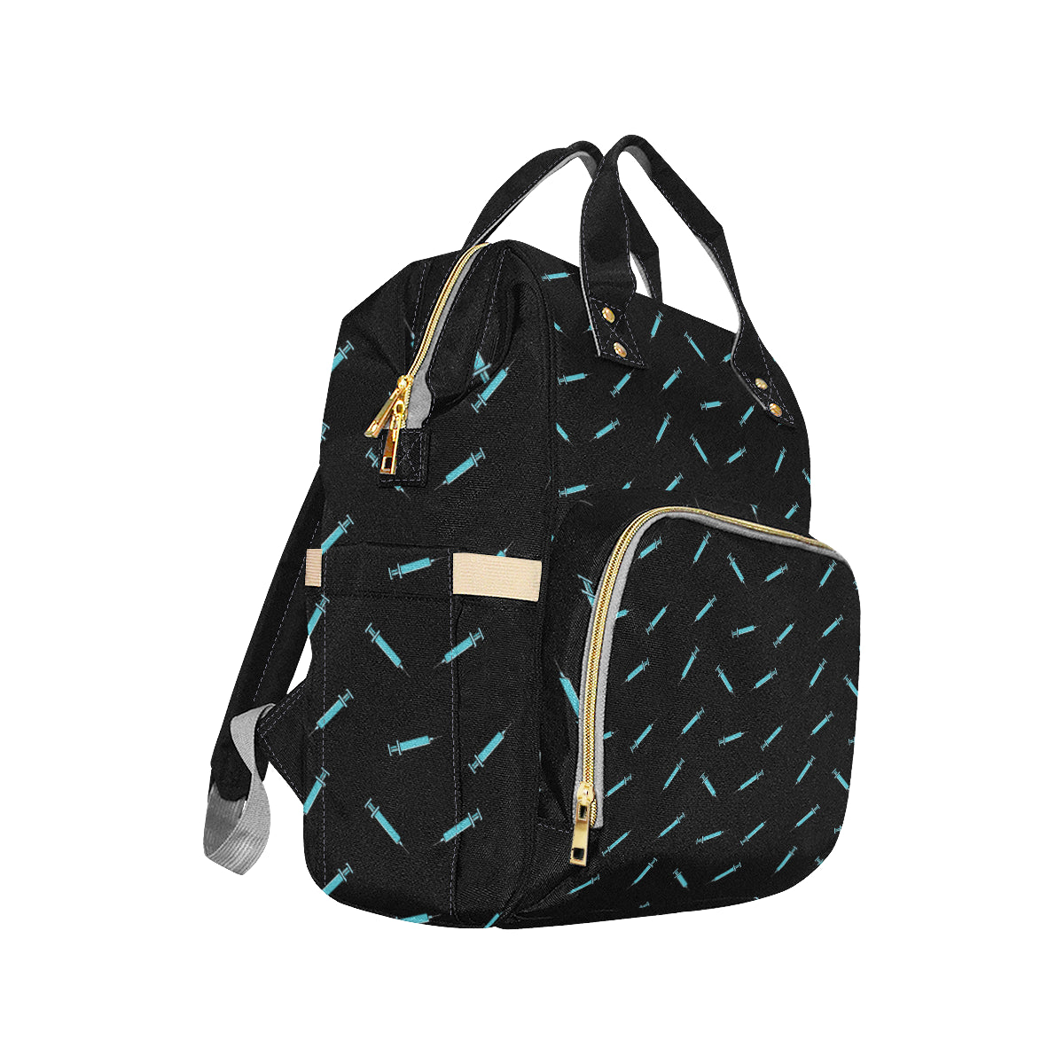 Phlebotomist Pattern Print Design A04 Diaper Bag Backpack