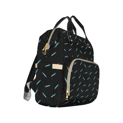 Phlebotomist Pattern Print Design A04 Diaper Bag Backpack
