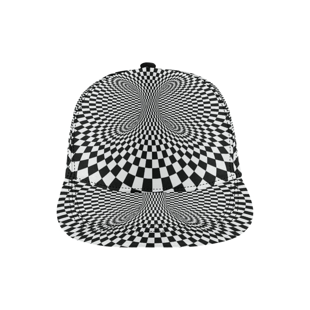 Optical illusion Projection Torus Snapback Cap