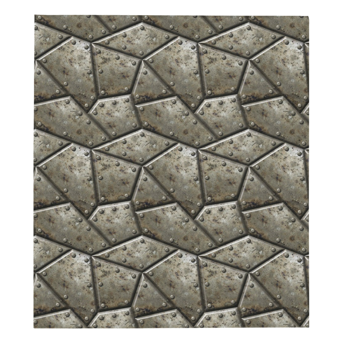 Armor Pattern Print Design 01 Premium Quilt