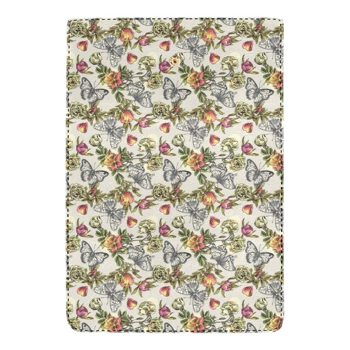 Butterfly Flower Pattern Print Design 06 Women's Trifold Wallet
