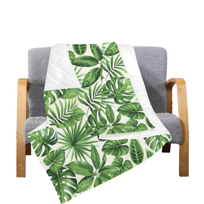 Tropical Flower Pattern Print Design TF013 Premium Quilt