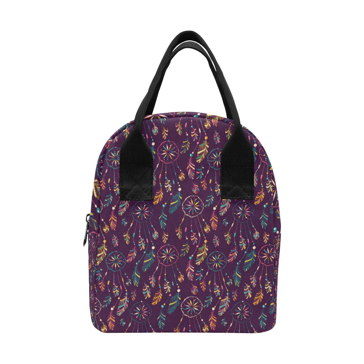 Dream Catcher Boho Design Insulated Lunch Bag