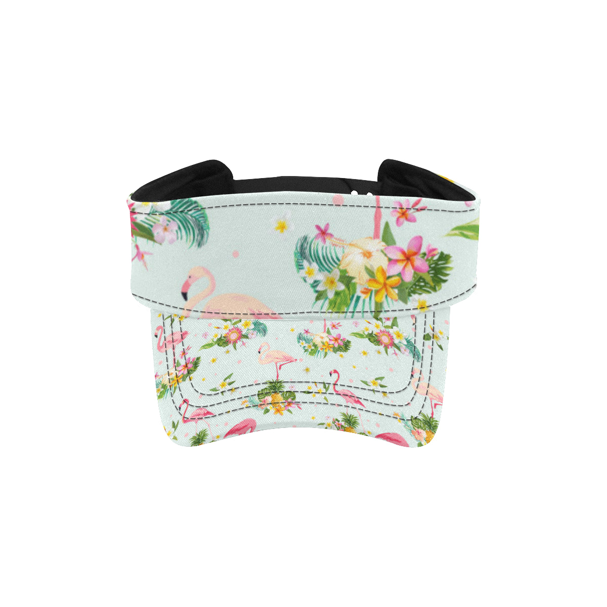 Flamingo Sweet Pattern Unisex Sun Visor