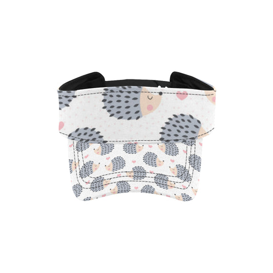 Hedgehog Baby Pattern Print Design 03 Unisex Sun Visor