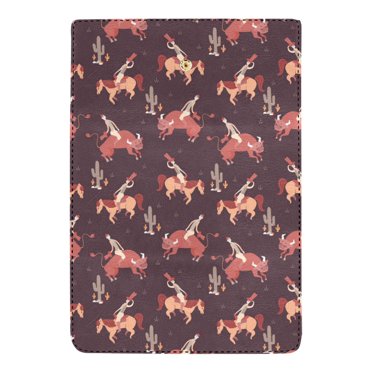 Rodeo Pattern Print Design A01 Women's Trifold Wallet