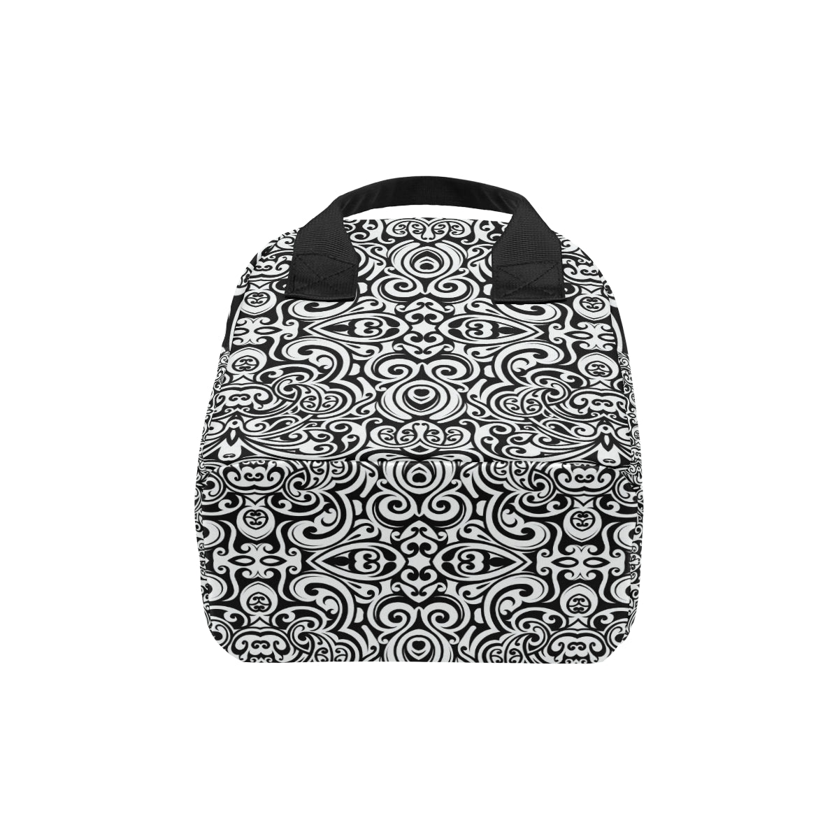 Polynesian Tattoo Pattern Insulated Lunch Bag