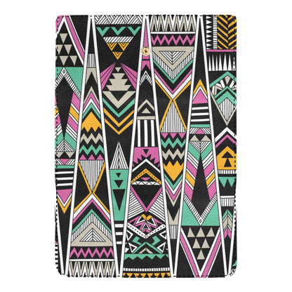 Tribal Aztec Triangle Women's Trifold Wallet