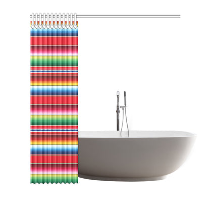 Serape Pattern Shower Curtain