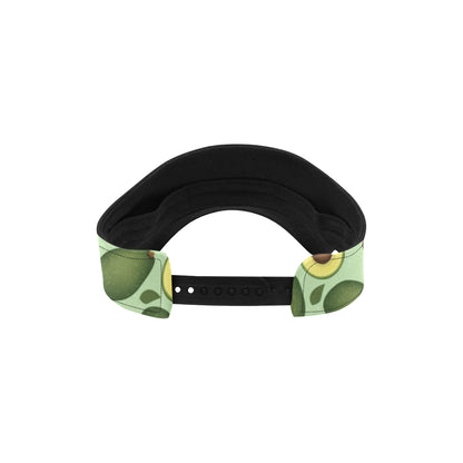 Avocado Pattern Print Design AC01 Unisex Sun Visor