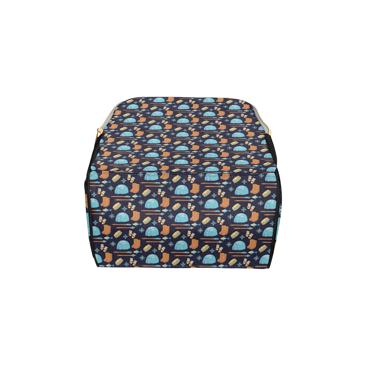 Eskimo Pattern Print Design 02 Diaper Bag Backpack