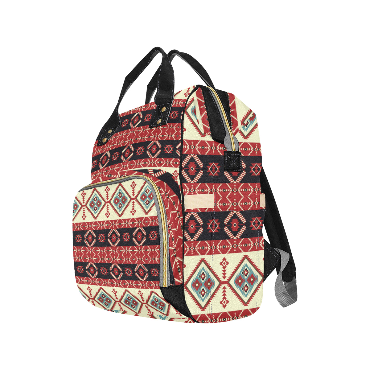 Navajo Pattern Print Design A05 Diaper Bag Backpack