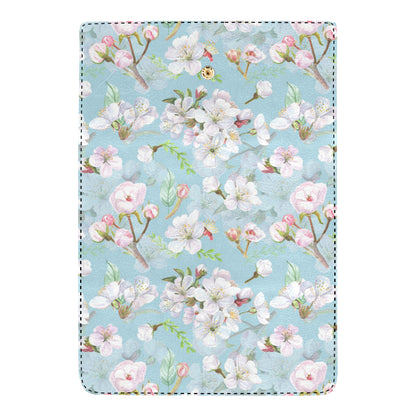 Apple blossom Pattern Print Design AB06 Women's Trifold Wallet
