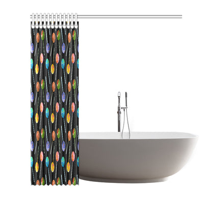 Lollipop Pattern Print Design LL04 Shower Curtain