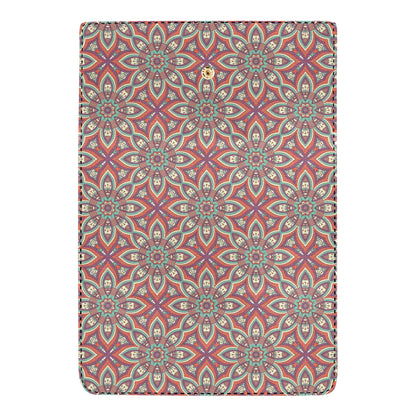 Bohemian Pattern Print Design 03 Women's Trifold Wallet