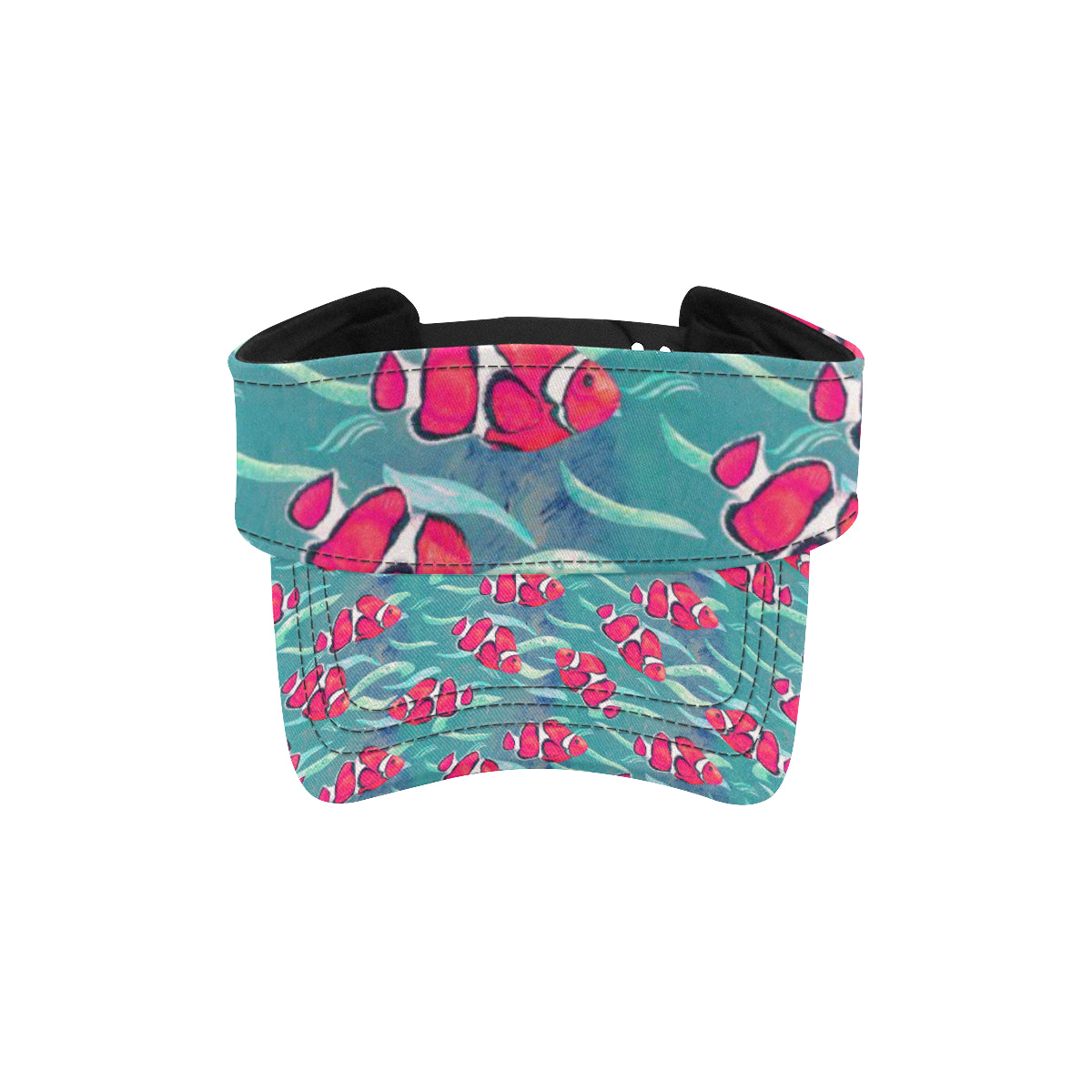 Clownfish Pattern Print Design 02 Unisex Sun Visor