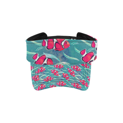Clownfish Pattern Print Design 02 Unisex Sun Visor