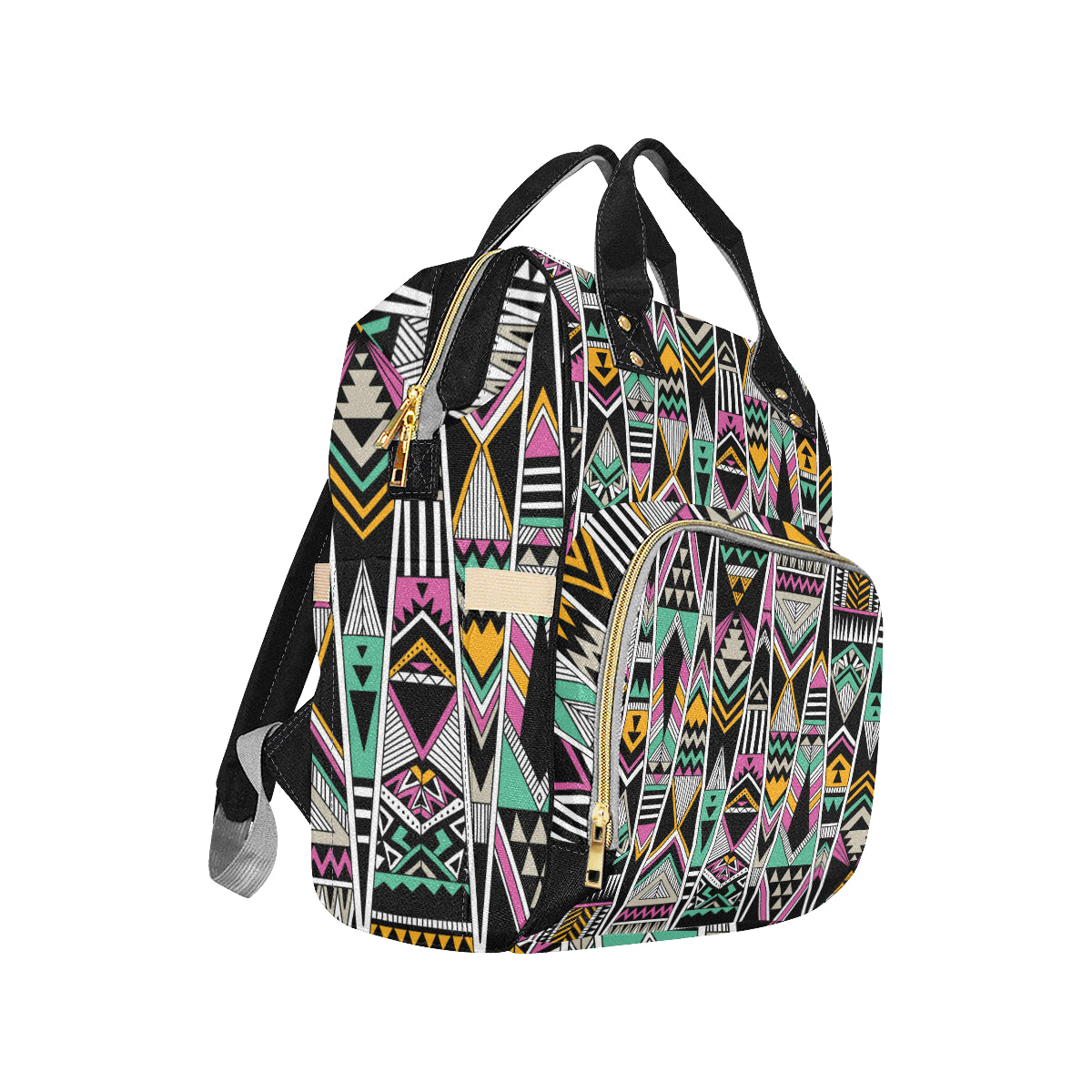 Tribal Aztec Triangle Diaper Bag Backpack