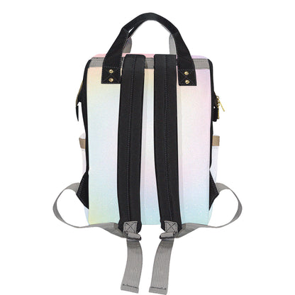 Nebula Pattern Print Design A02 Diaper Bag Backpack