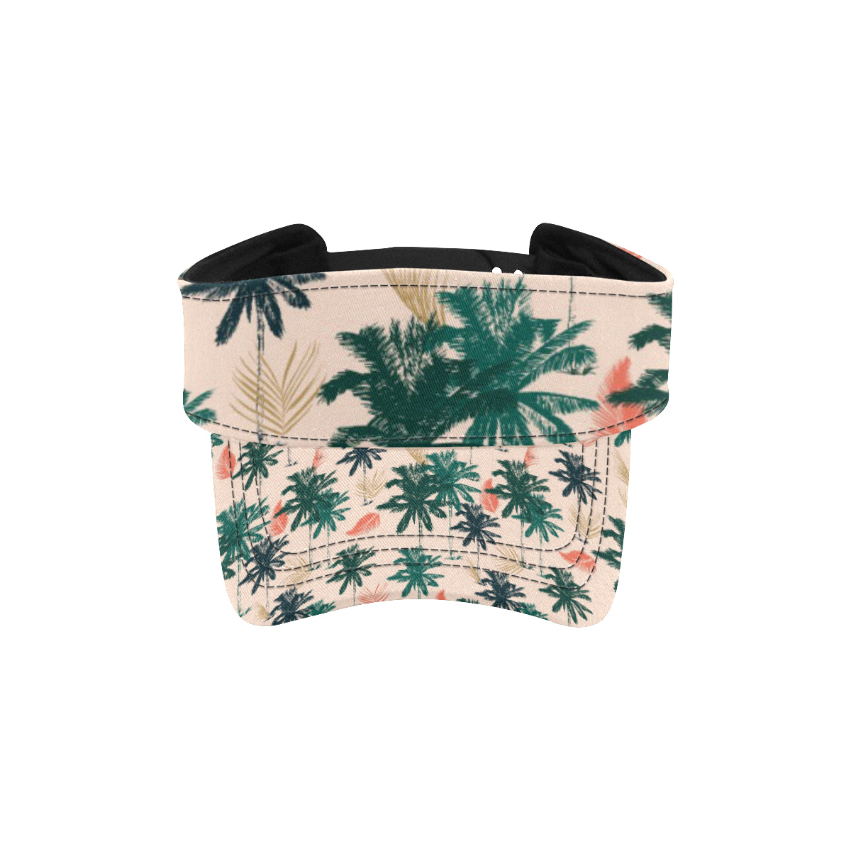 Palm Tree Pattern Print Design PT014 Unisex Sun Visor