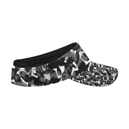 Crow Pattern Print Design 01 Unisex Sun Visor